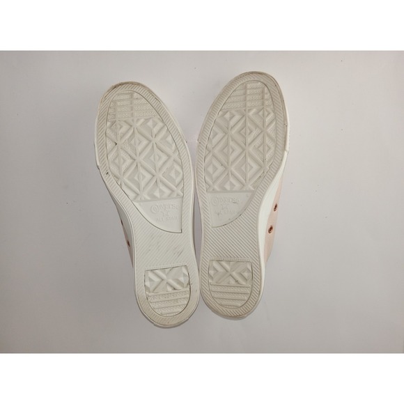 Converse All Star Lace Up Leather Sneaker Size W8/M6 Cap Toe Pink Streetwear - Picture 6 of 9